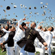 Illustration for article titled The Blue Angels Roar Over Graduation At The U.S. Naval Academy